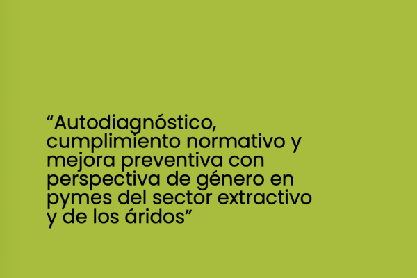 Euskalarido abordará los retos del cumplimiento normativo y la mejora preventiva de la PRL con perspectiva de género en el sector de los áridos en una jornada presencial en Bilbao, el 12 de noviembre