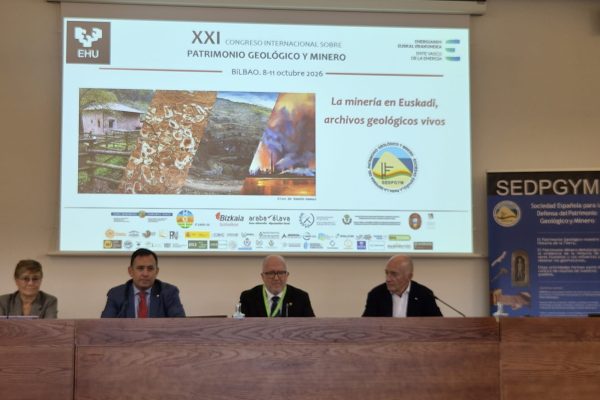 Los “archivos geológicos vivos” de la minería en Euskadi, protagonistas del XXI Congreso Internacional sobre Patrimonio Geológico y Minero